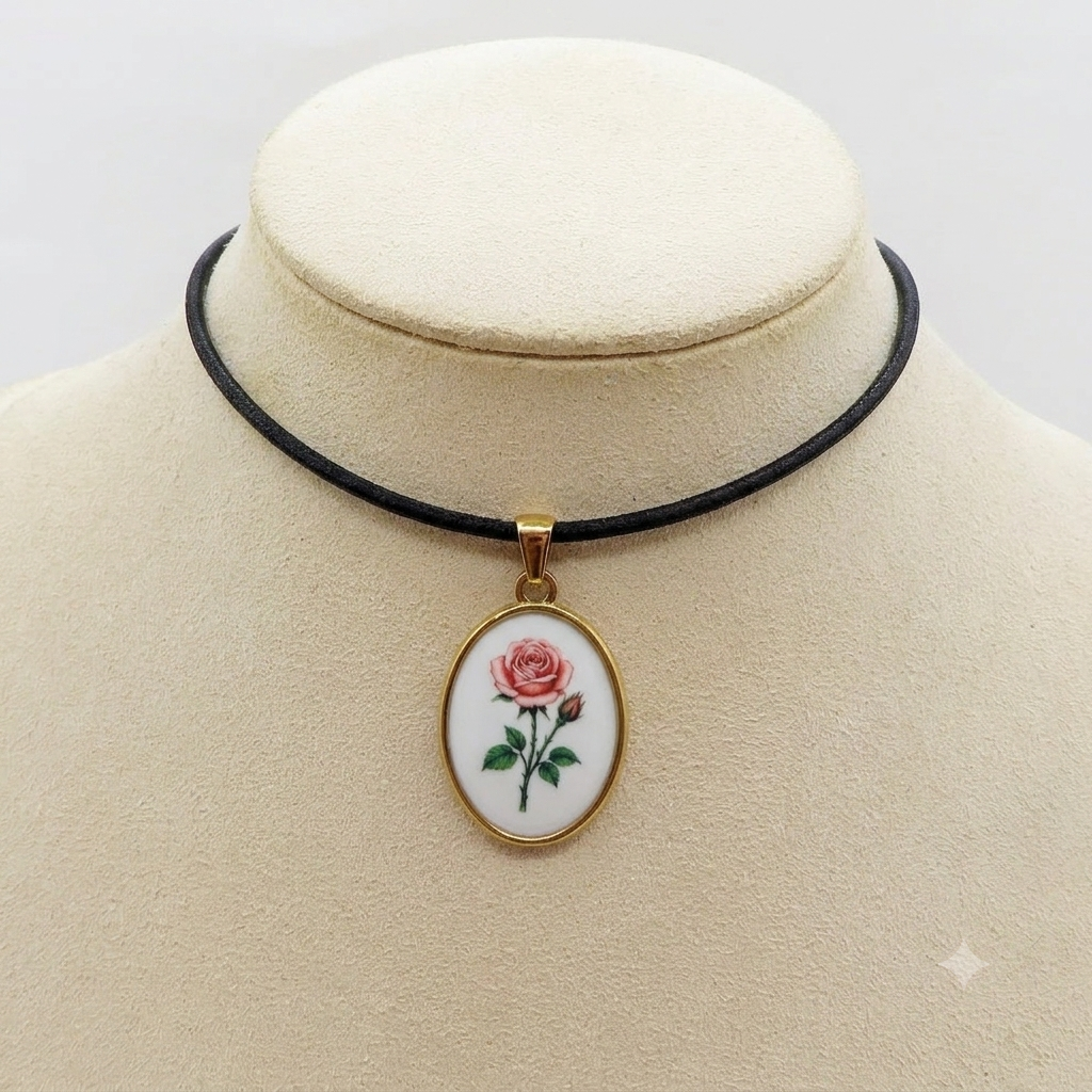 Collana MAGNETICA regolabile con PENDENTE a scelta