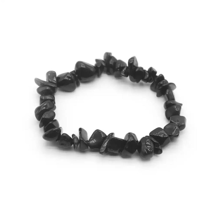 CHAKRA CHIPS ~ Bracciale in chips QUARZO ~ Nirvana Stones