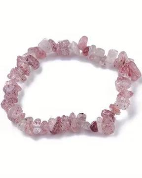 CHAKRA CHIPS ~ Bracciale in chips QUARZO ~ Nirvana Stones