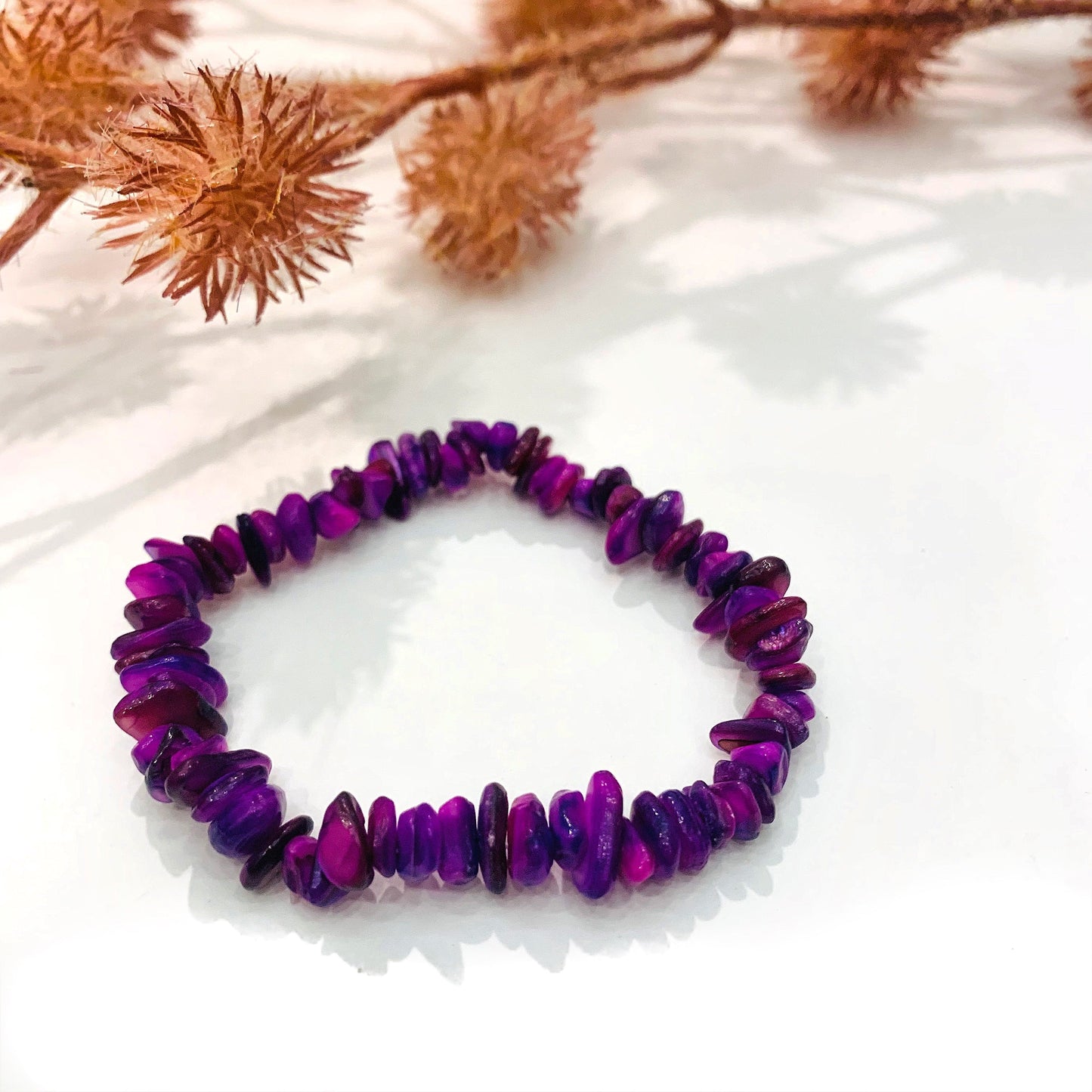 CHAKRA CHIPS ~ Bracciale in chips QUARZO ~ Nirvana Stones