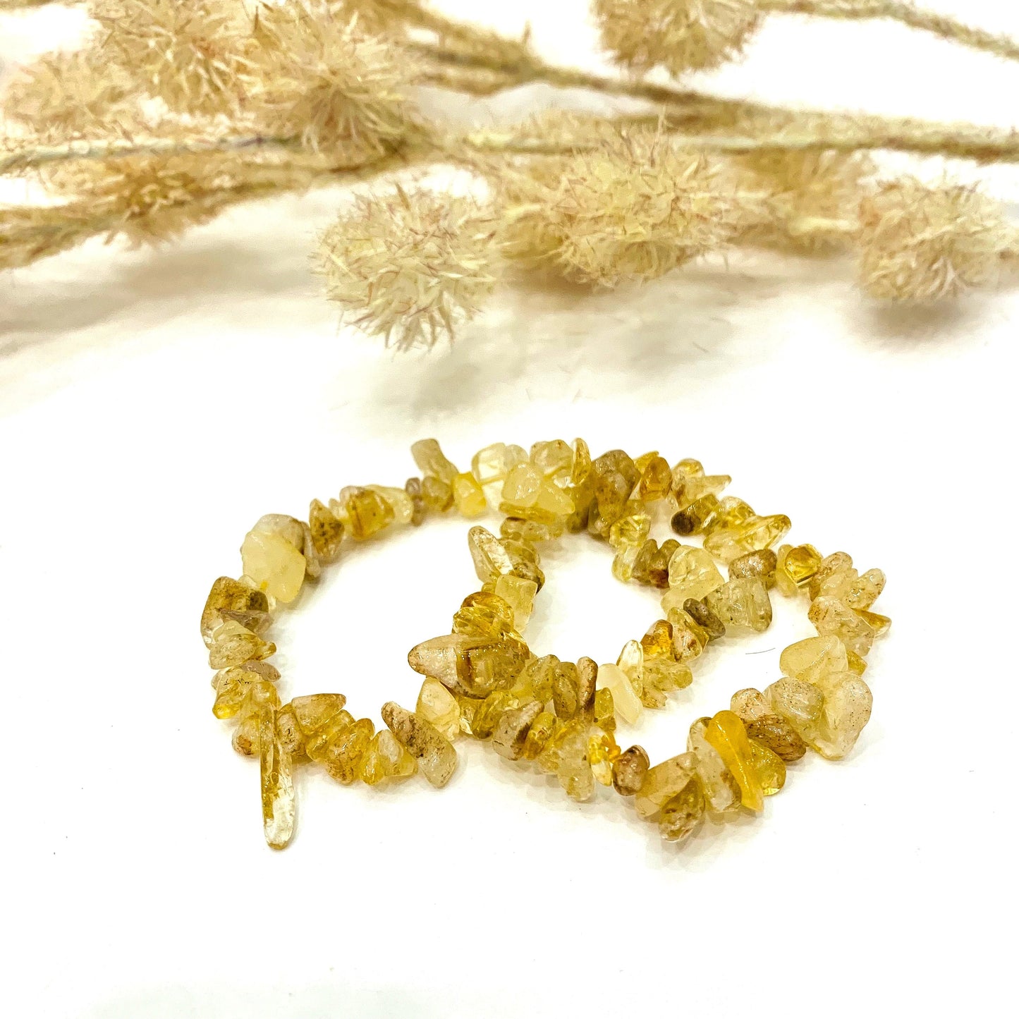 CHAKRA CHIPS ~ Bracciale in chips QUARZO ~ Nirvana Stones