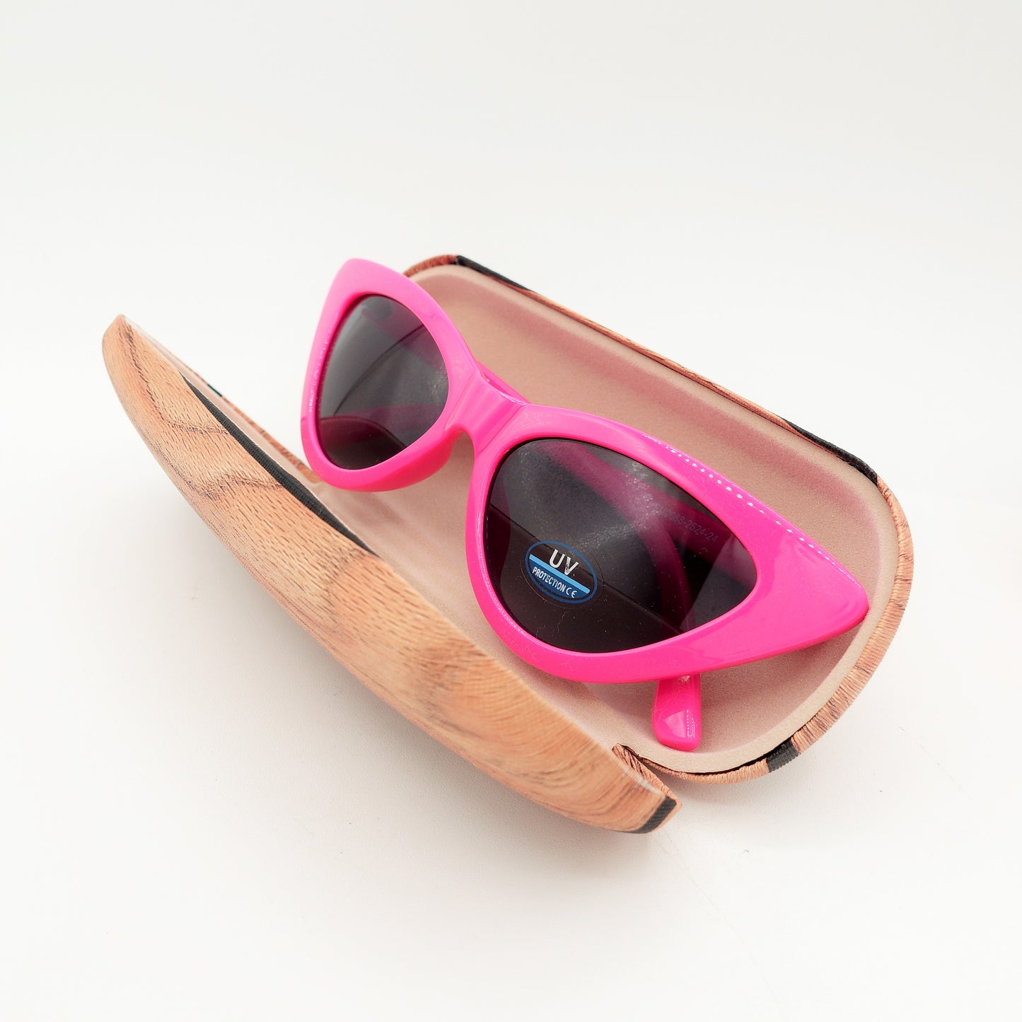 ARYA - Occhiali da sole CATEYE UV400 con custodia