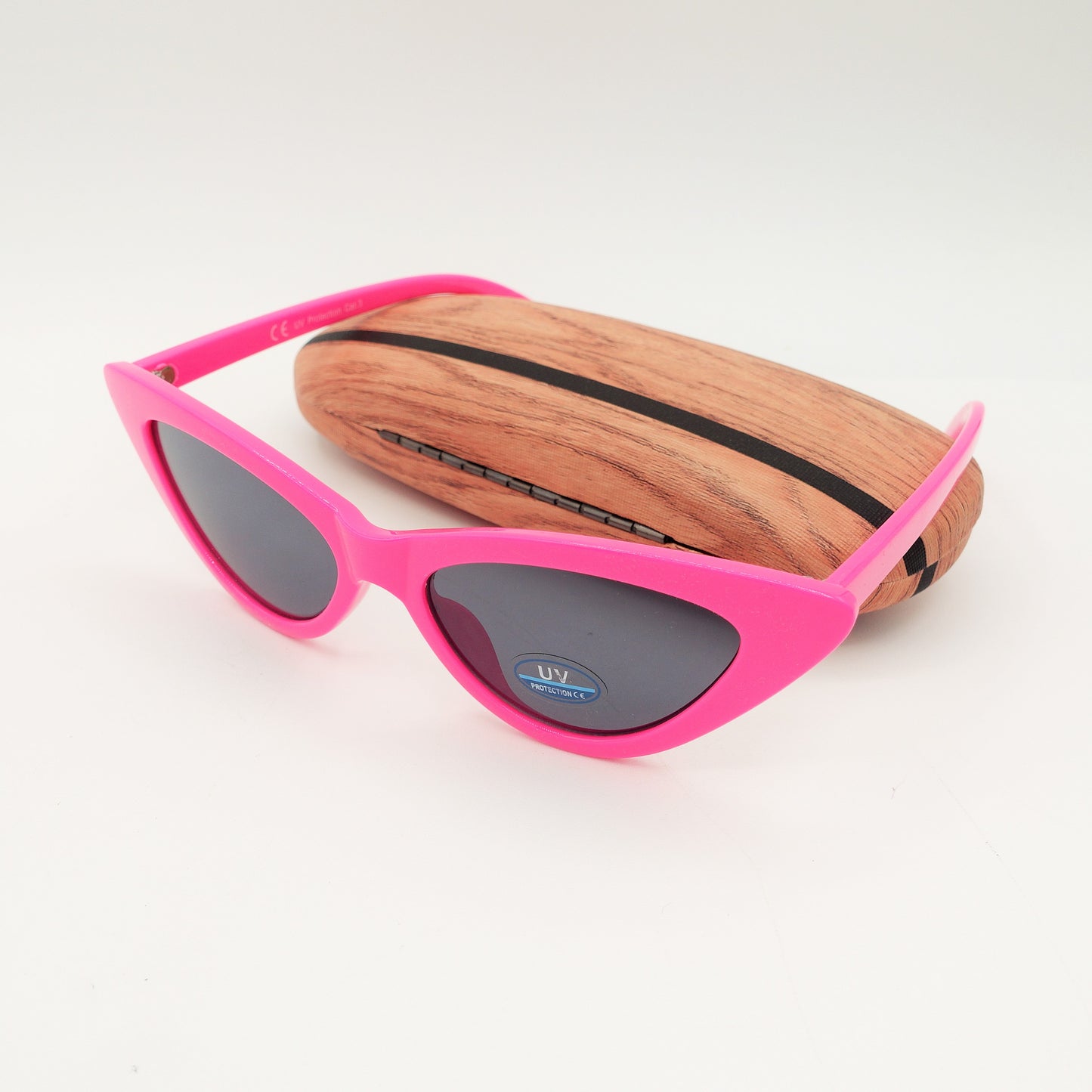 ARYA - Occhiali da sole CATEYE UV400 con custodia