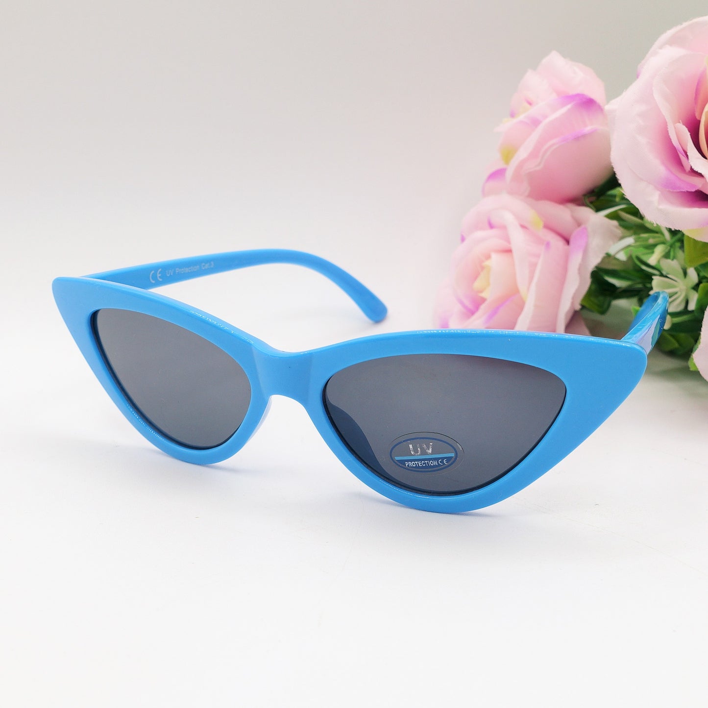 ARYA - Occhiali da sole CATEYE UV400 con custodia
