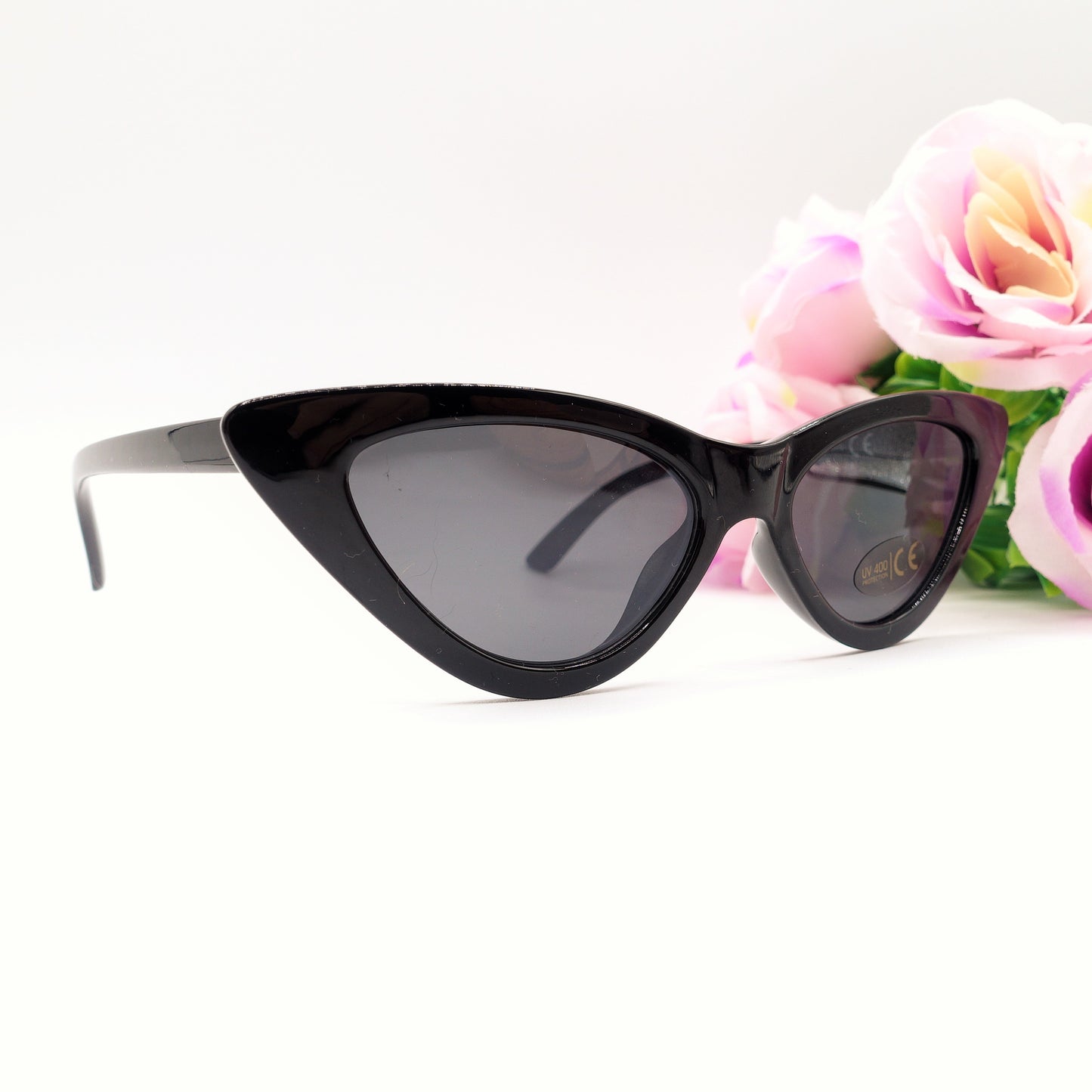 ARYA - Occhiali da sole CATEYE UV400 con custodia