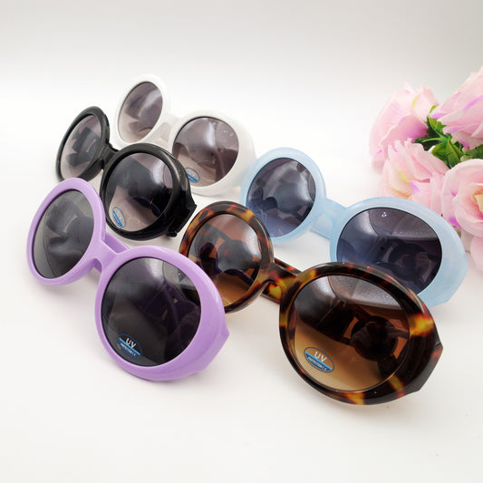 BRIENNE - Occhiali da sole MAXI con FIOCCO - UV400 con custodia