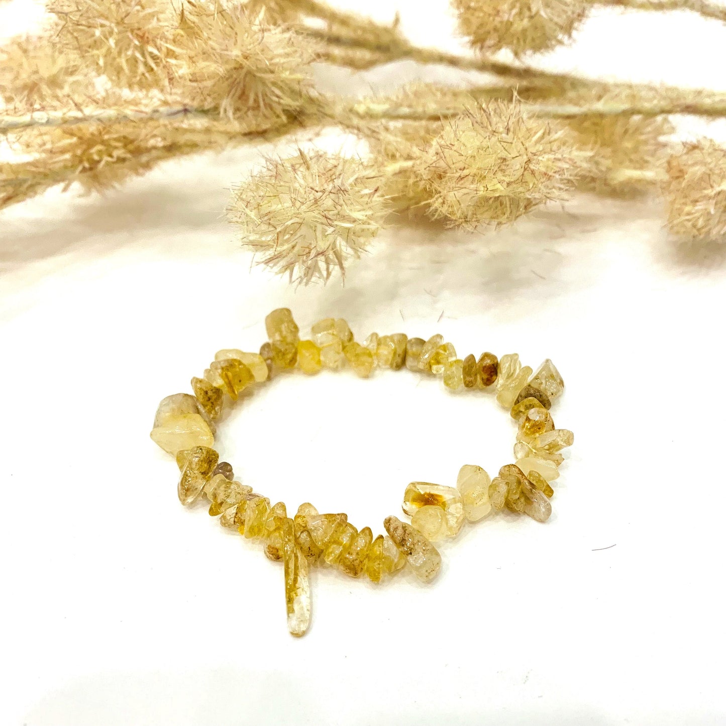 CHAKRA CHIPS ~ Bracciale in chips QUARZO ~ Nirvana Stones