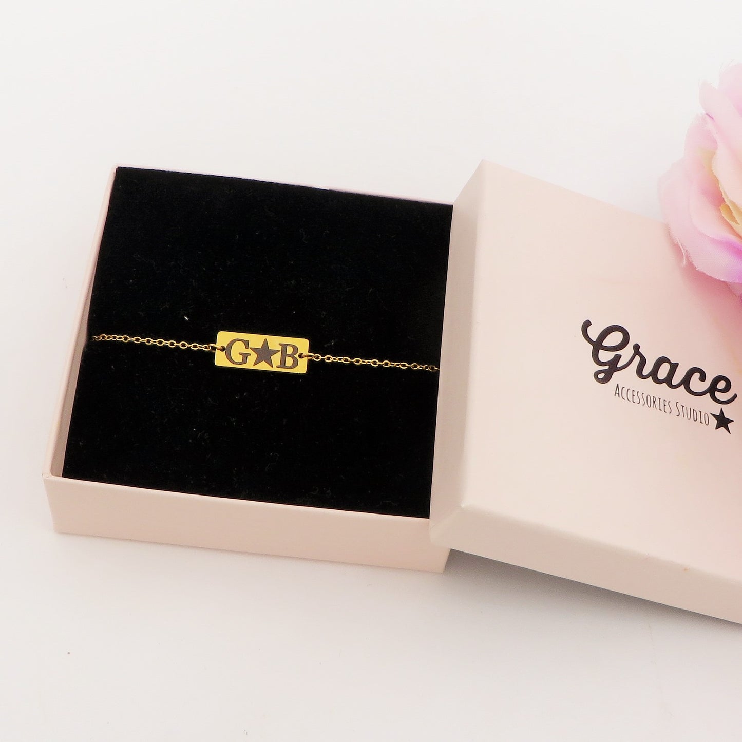 BRACCIALE TARGHETTA Unisex - PERSONALIZZAMI ~ Bracciale in acciaio inossidabile + INCISIONE PERSONALIZZATA