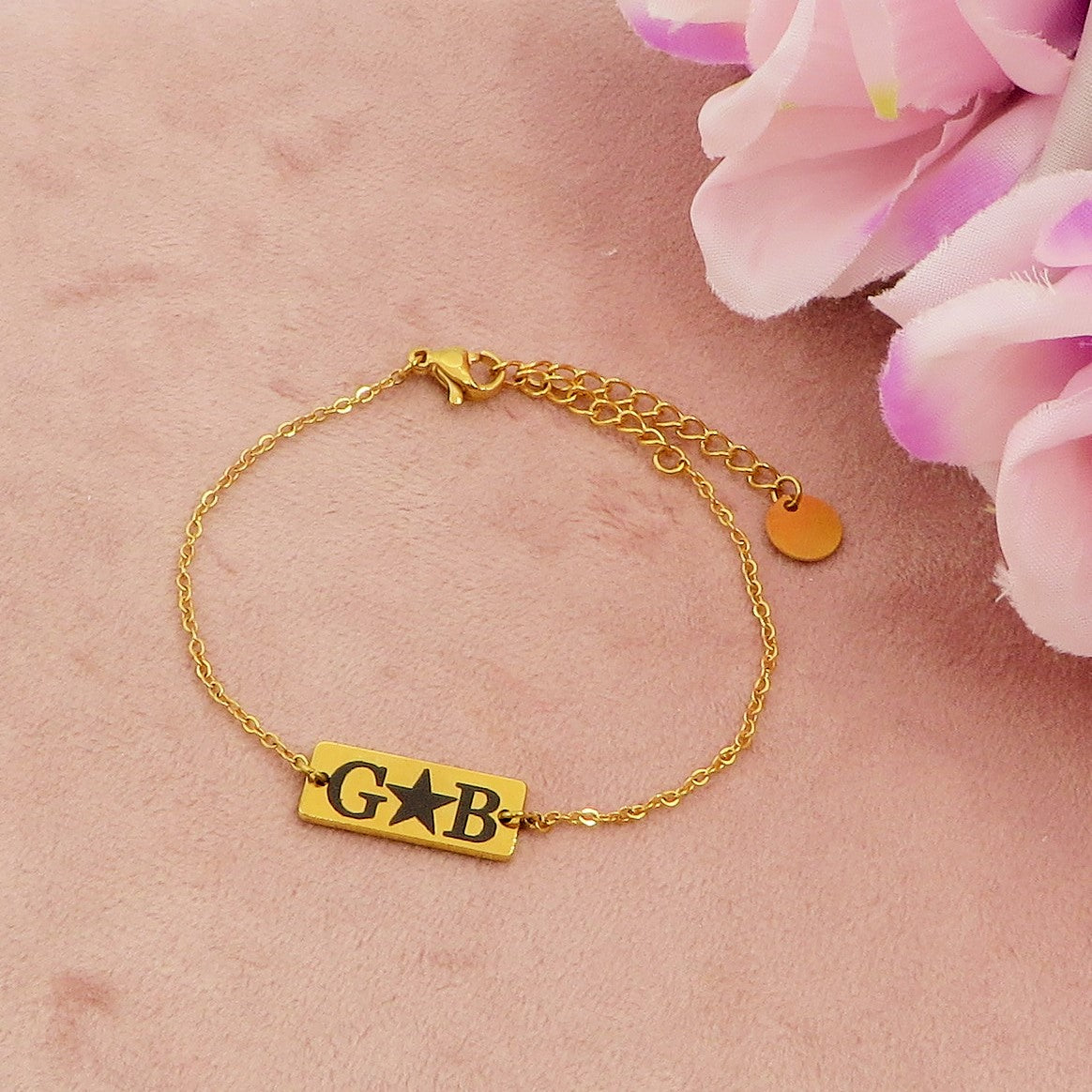 BRACCIALE TARGHETTA Unisex - PERSONALIZZAMI ~ Bracciale in acciaio inossidabile + INCISIONE PERSONALIZZATA