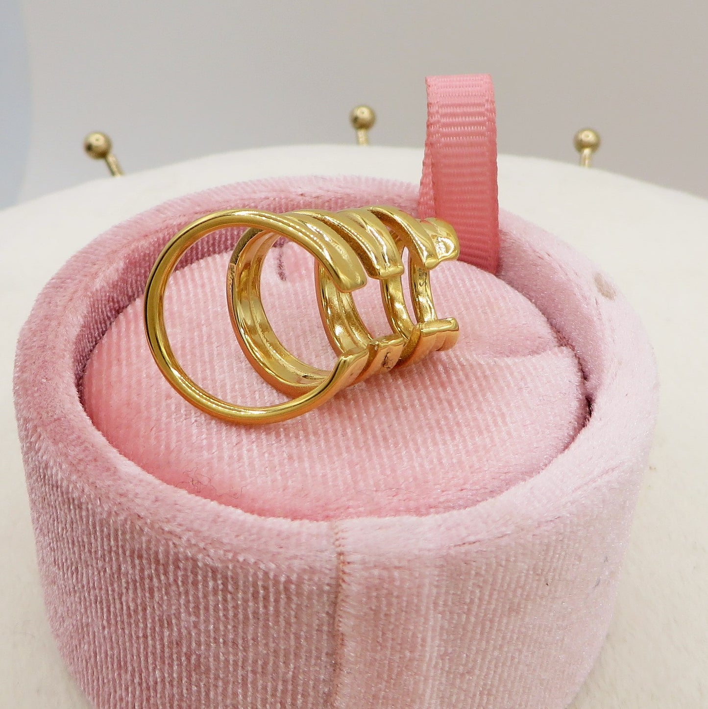 LILITH EARCUFF MULTIPLO ~ ACCIAIO Inossidabile orecchino Senza buco
