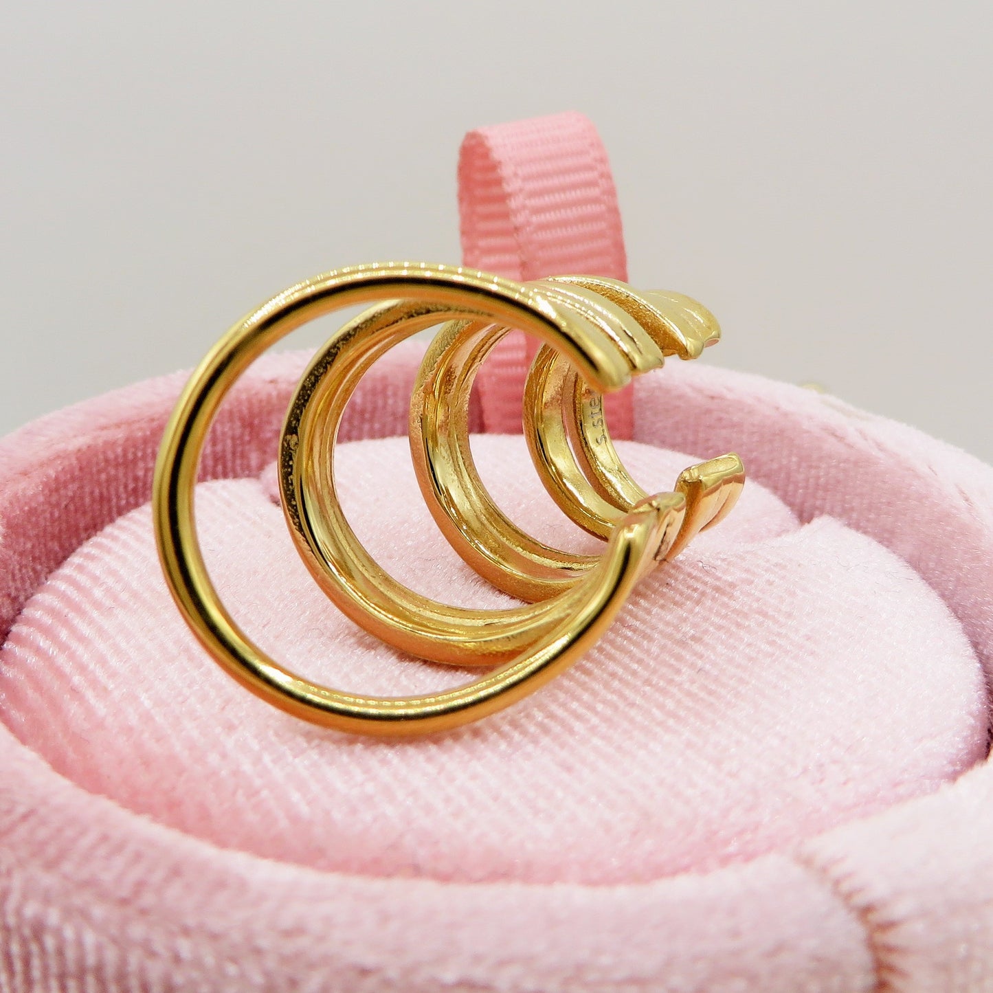 LILITH EARCUFF MULTIPLO ~ ACCIAIO Inossidabile orecchino Senza buco