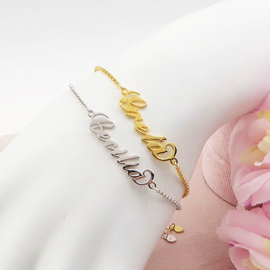 Bracciale NOME PERSONALIZZATO - ARGENTO 925