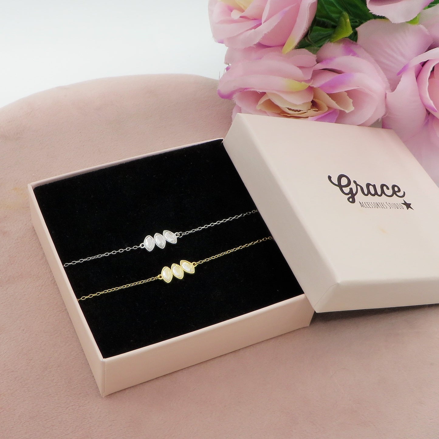 HAVEN ~ ARGENTO 925 ~ Bracciale con cubic zirconia
