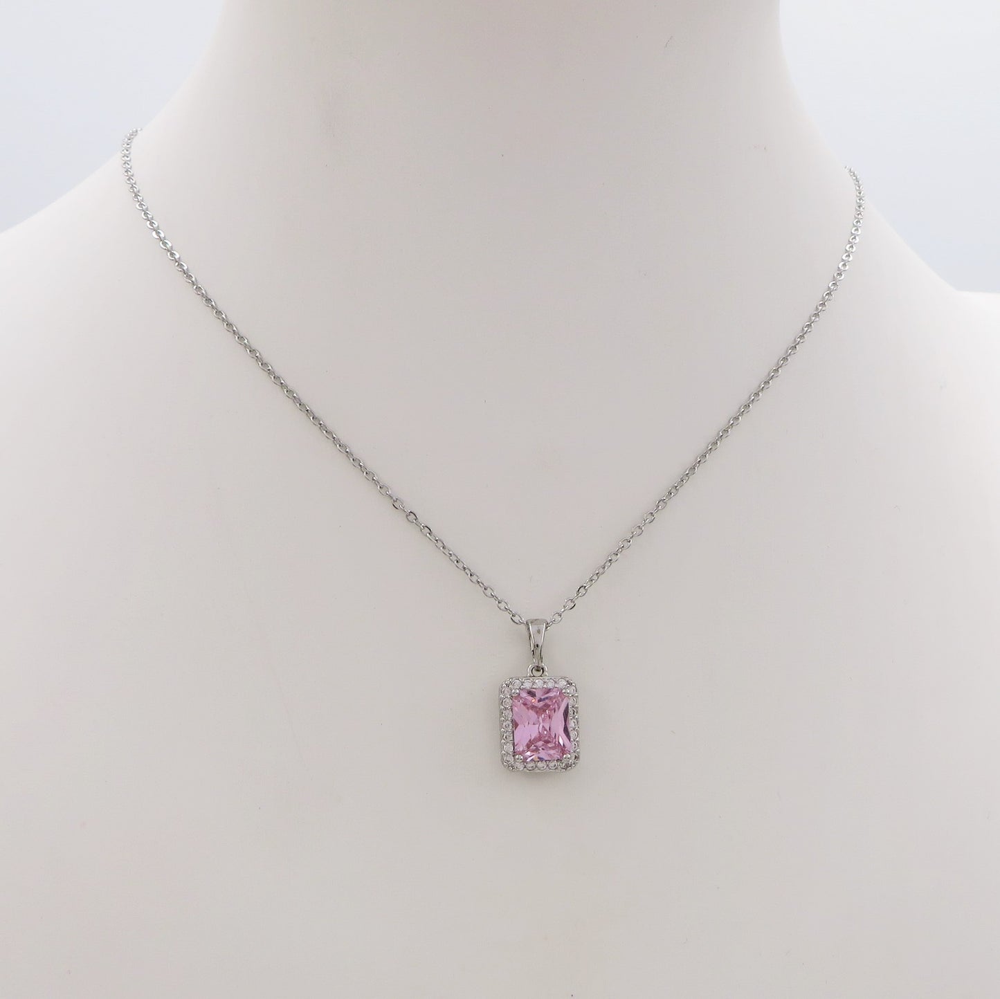 ARIANA - Collana con pendente in cubic zirconia colours
