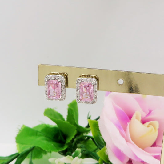 ARIANA - Orecchini a lobo con Cubic Zirconia