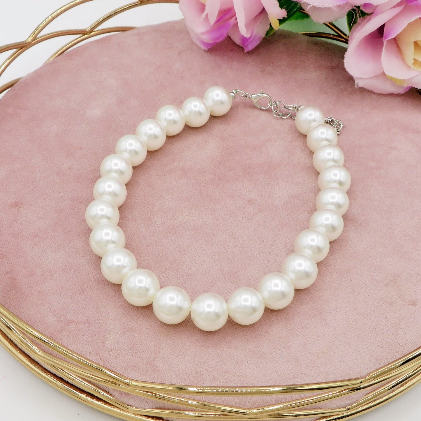 MAXI PEARLS DEGRADE - SET 2 Collane perle XL girocollo degrade'