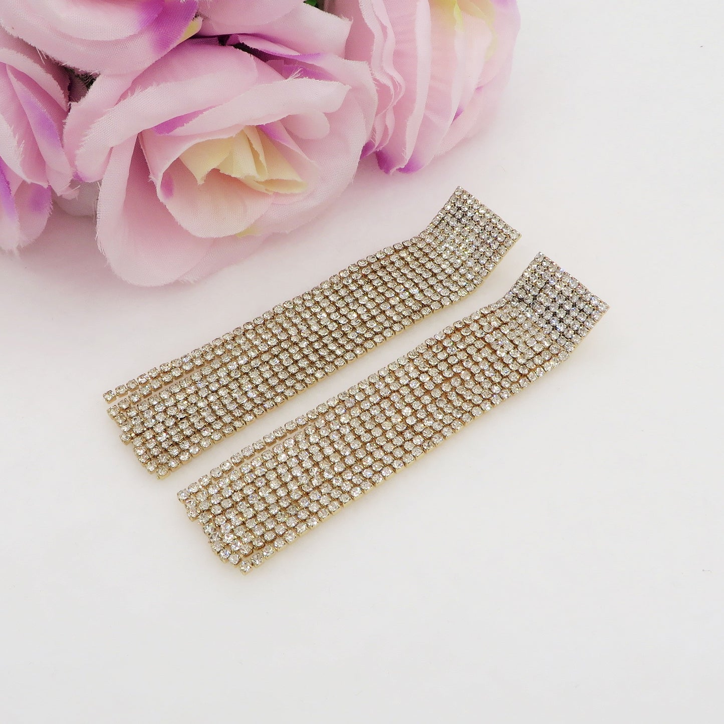 DESTINY ~ Orecchini a cascata in Cubic Zirconia