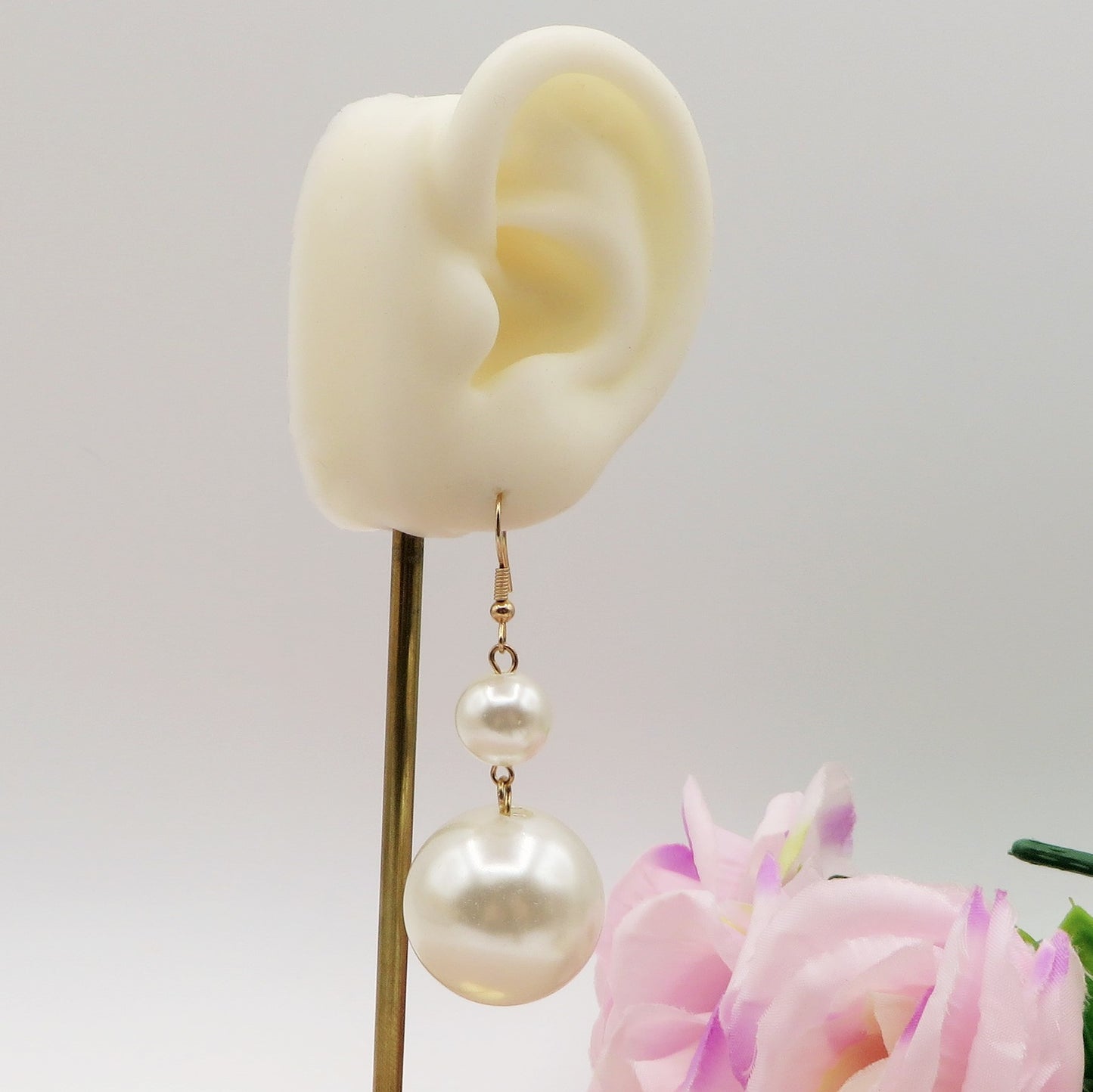 MAXI PEARLS - Orecchini pendenti con perle XL