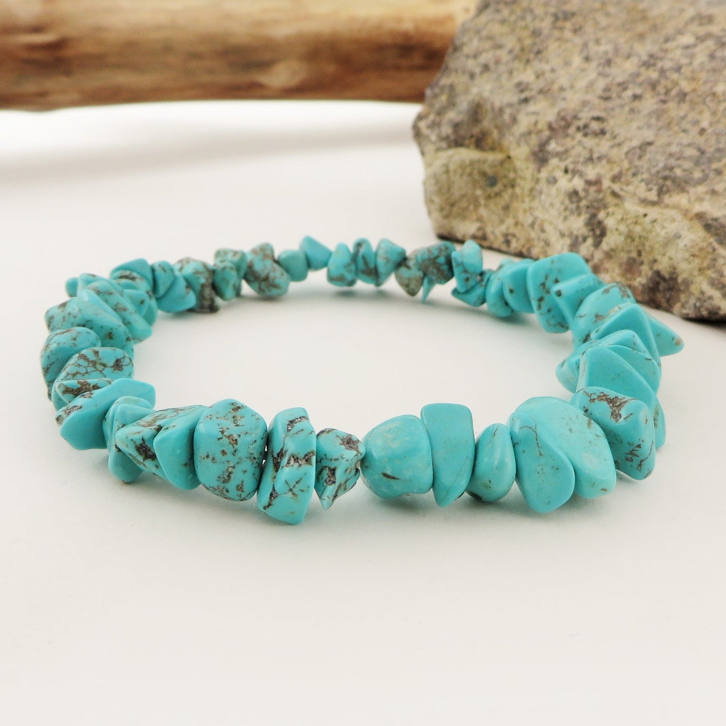 CHAKRA CHIPS ~ Bracciale in chips QUARZO ~ Nirvana Stones