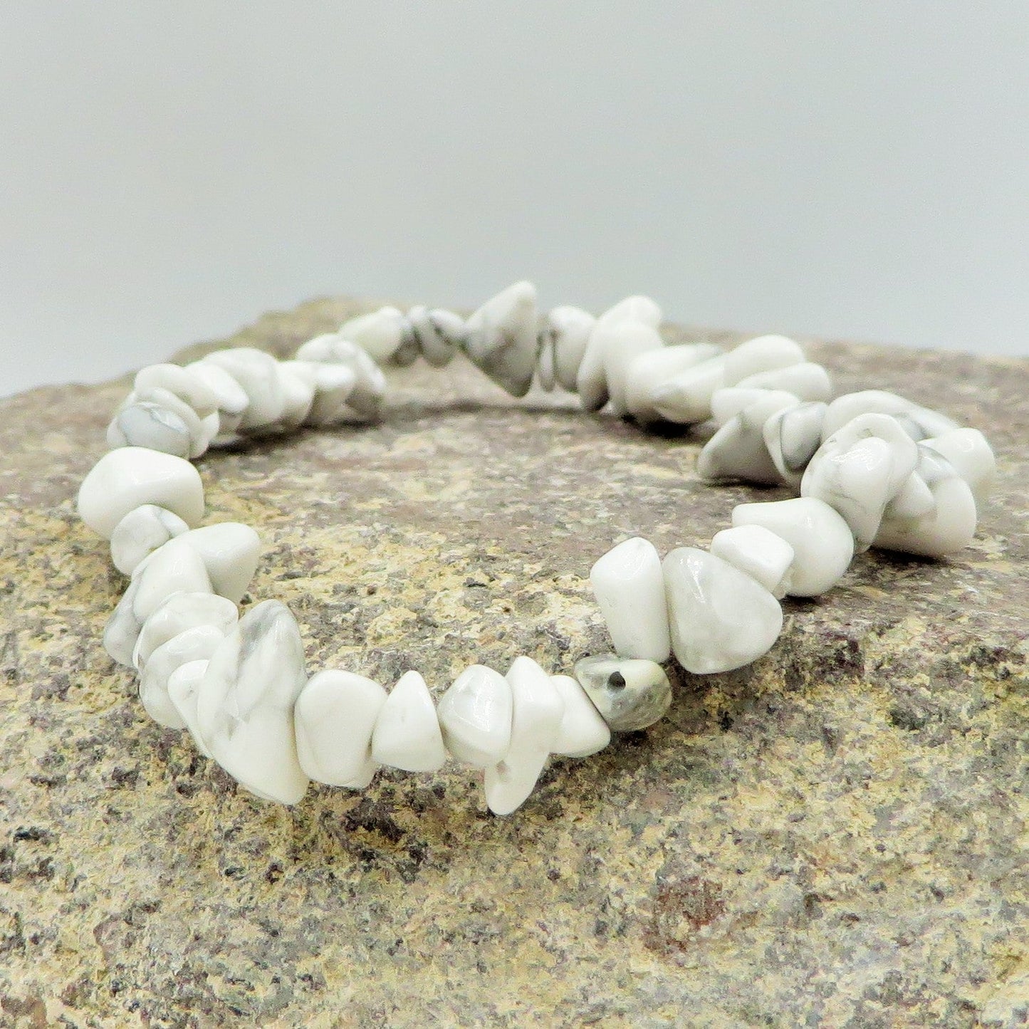 CHAKRA CHIPS ~ Bracciale in chips QUARZO ~ Nirvana Stones