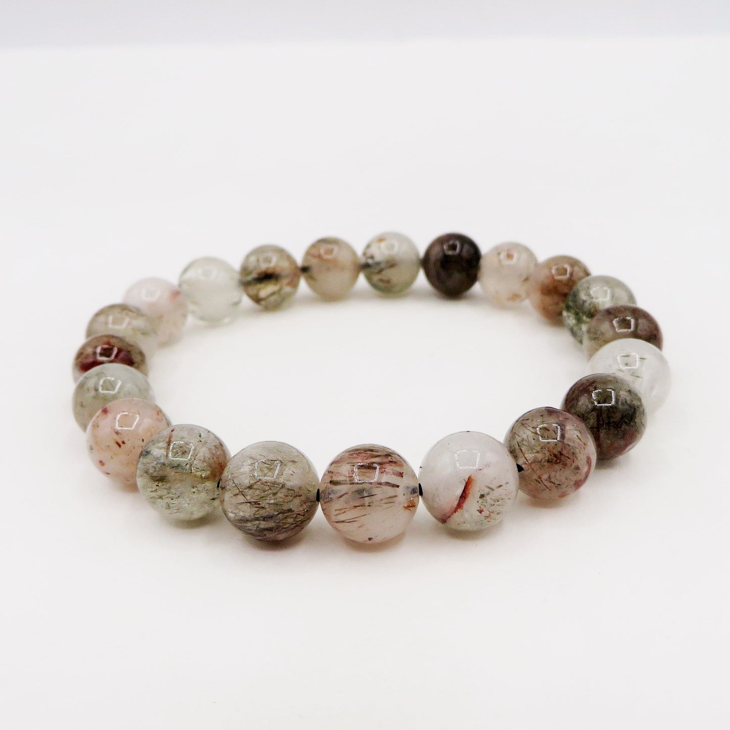 Sandarasa ~ Bracciale in QUARZO SUPER SEVEN naturale Black Gold ~ qualita' AAA