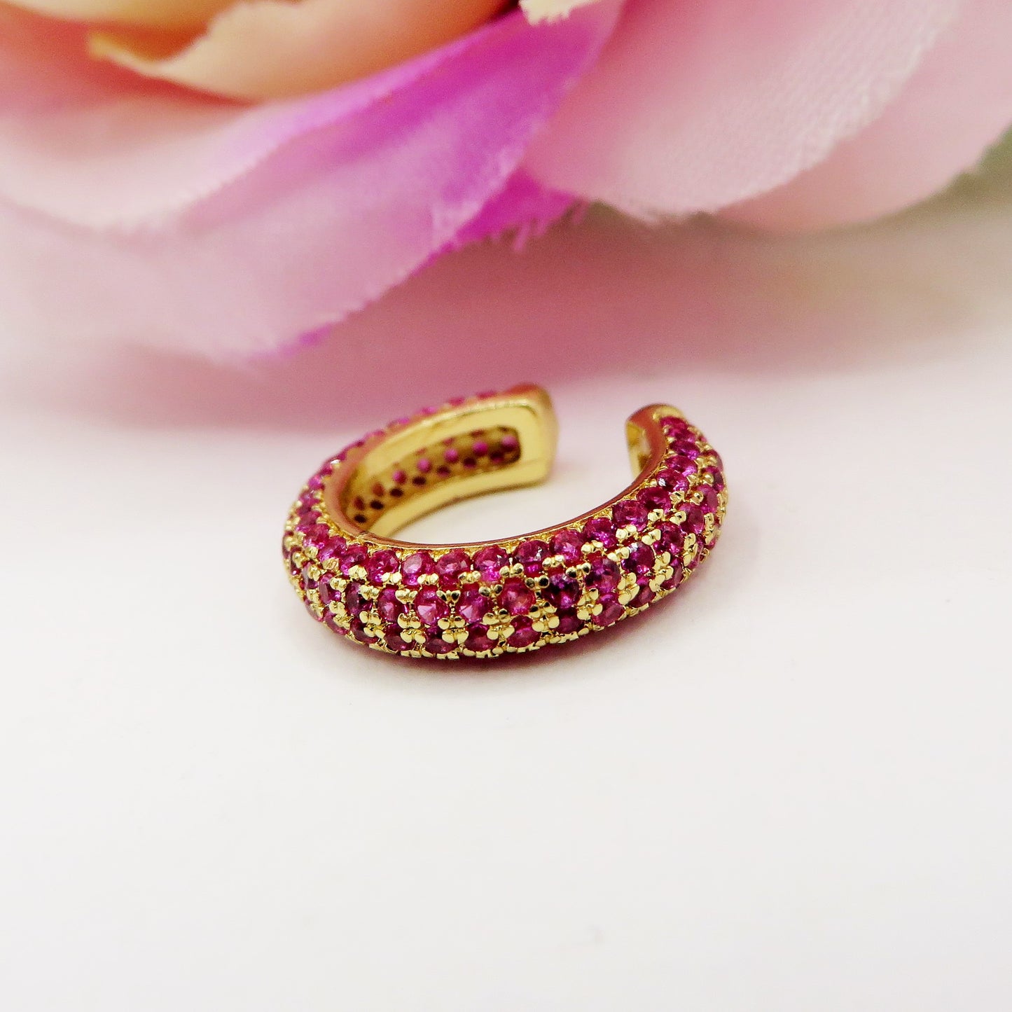 MARY ~ Earcuff con cubic zirconia