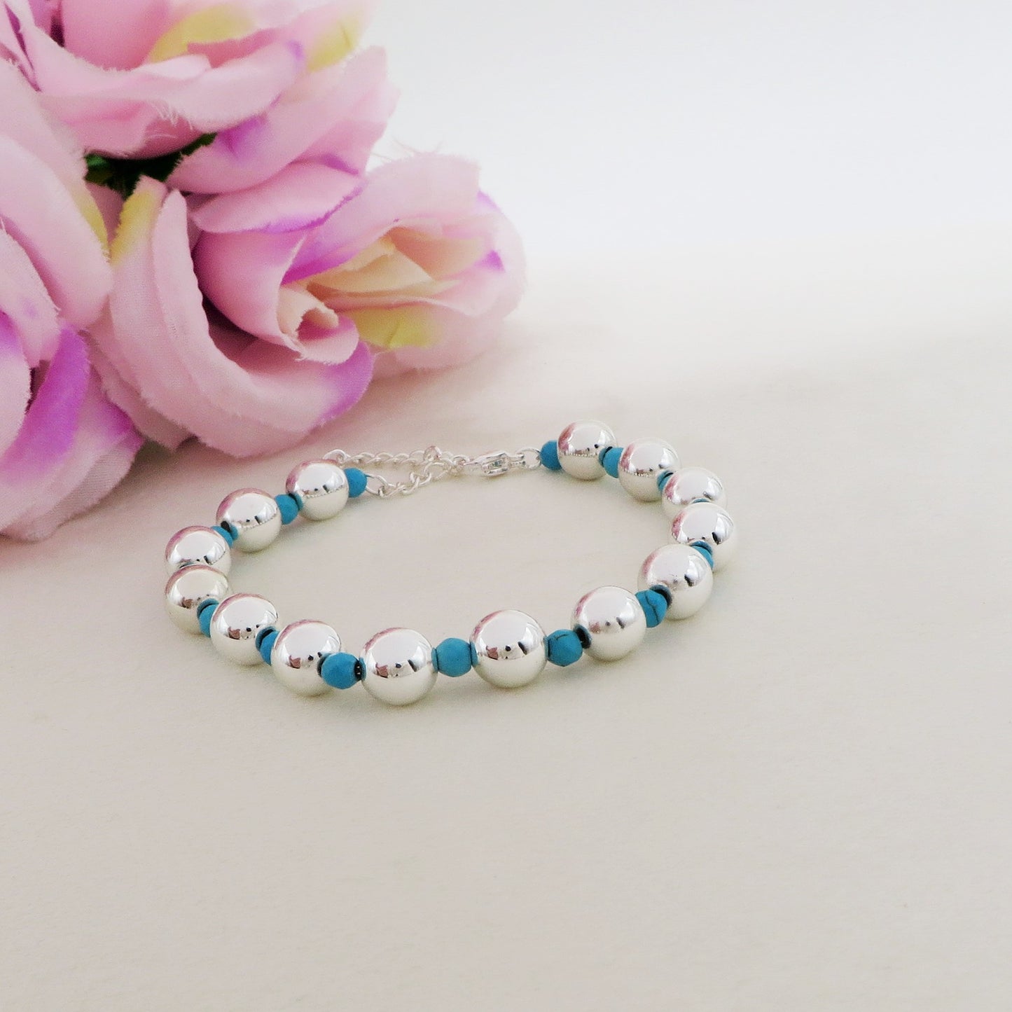 Bracciale PALLINI Colours TUCHESE bagnato ARGENTO ~ Bracciale UNISEX in ACCIAIO INOSSIDABILE