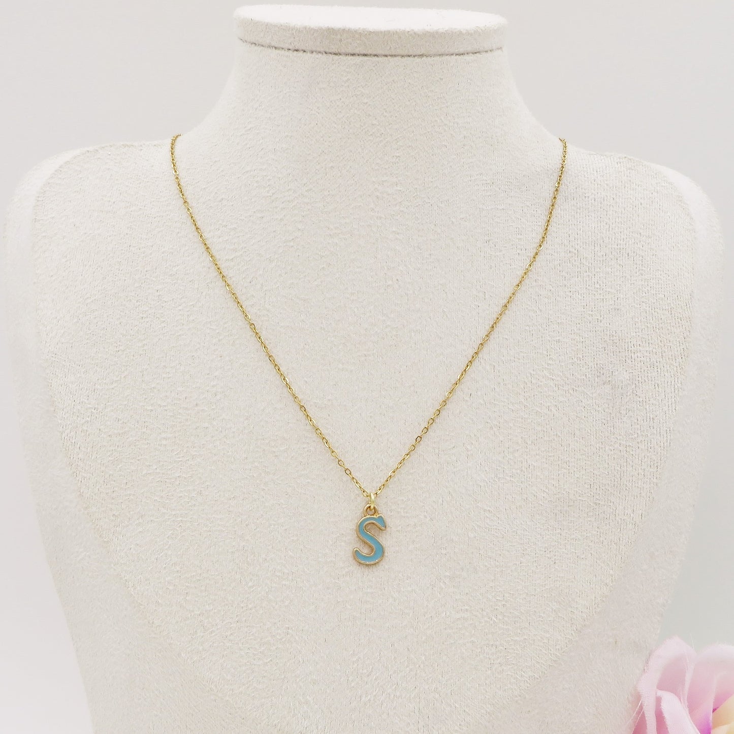 CANDY NAME - CHOKER Perle Con Nome smaltato colours personalizzabile