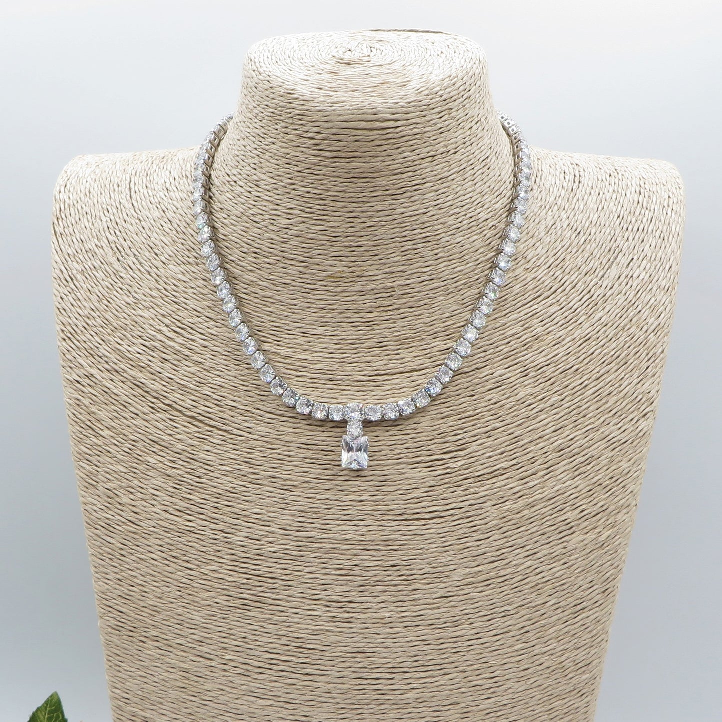 CHRISTY LUXE - Collier con Cubic Zirconia e pendente