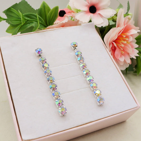 Luce Borealis Orecchini Tennis con cubic zirconia AURORA BOREALE