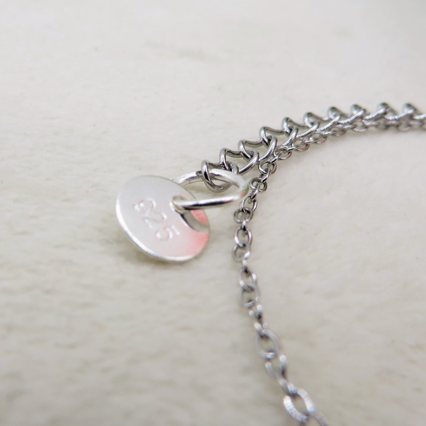 TRILUCE ~ ARGENTO 925 ~ Bracciale con punti luce ovali