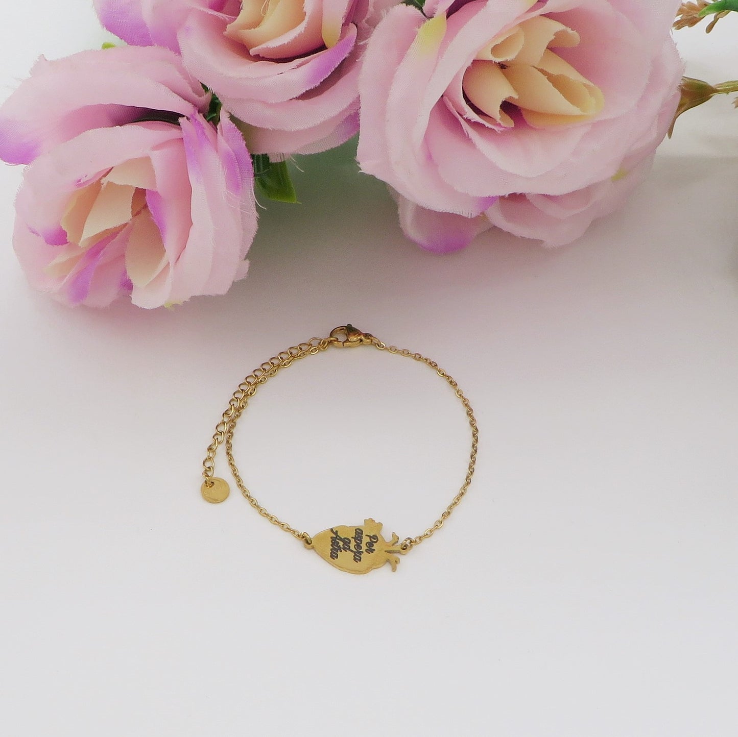 HUMAN HEART~ ACCIAIO inossidabile - Bracciale cuore anatomico