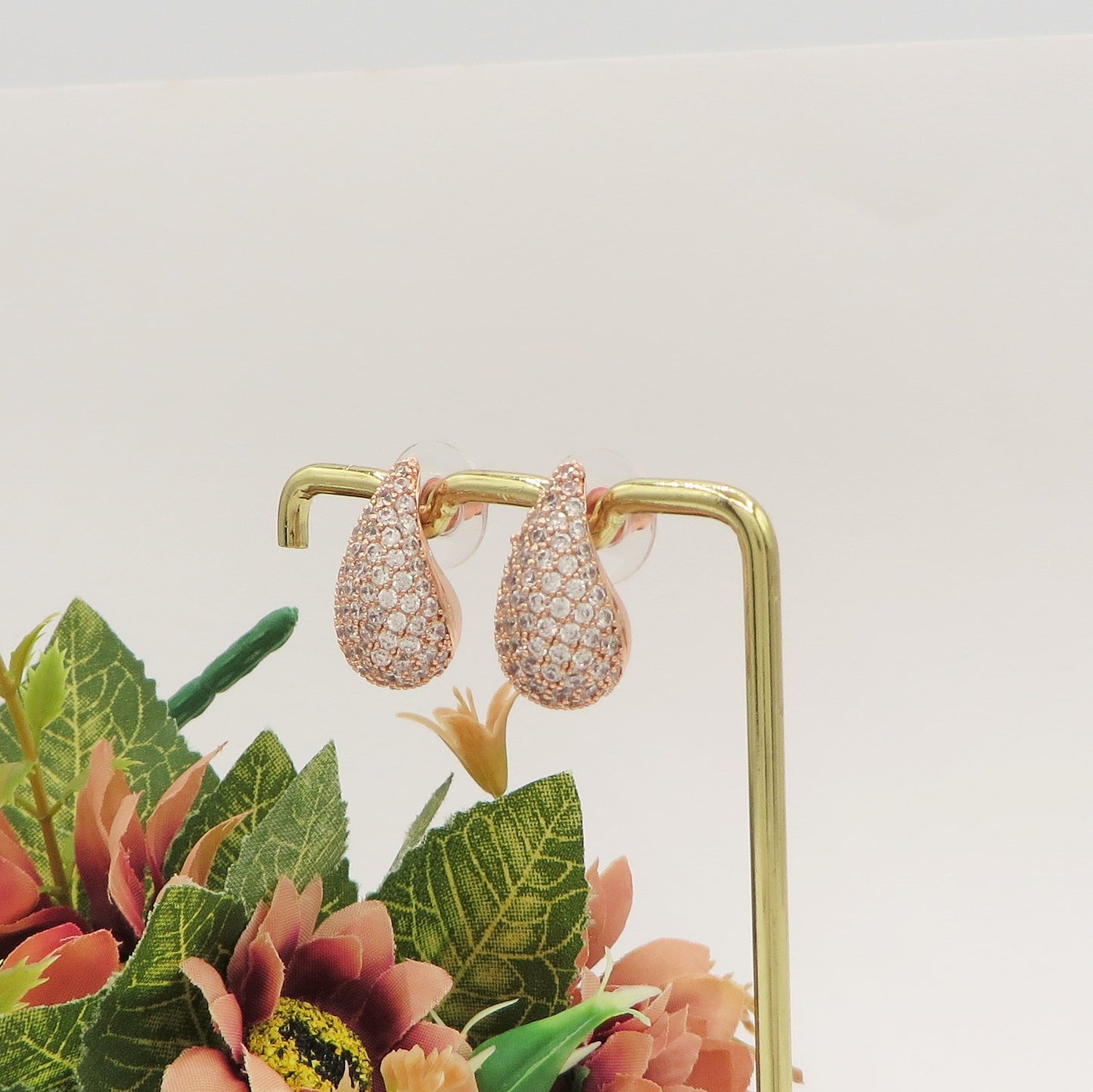 DROP SHINE 2 MISURE ~ Orecchini goccia zirconati FULL in Cubic Zirconia