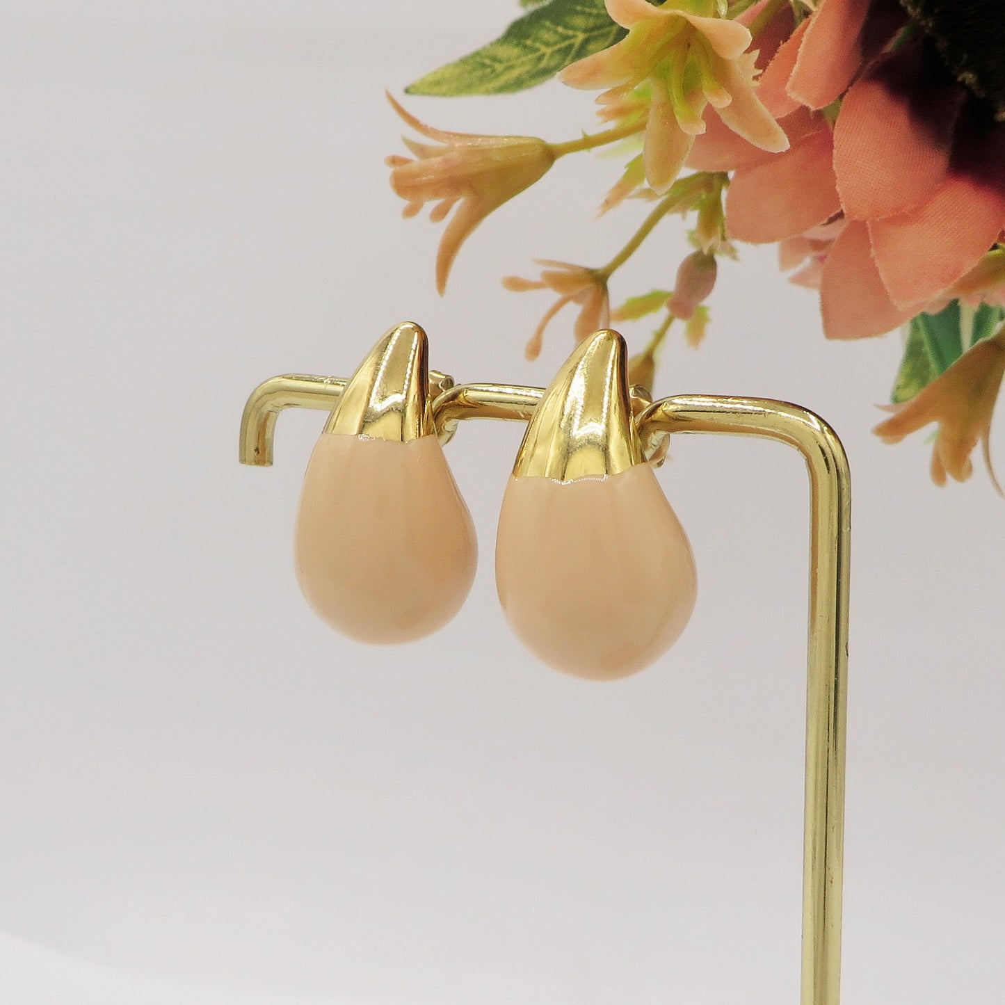 DROP SPRING COLOURS - ACCIAIO inossidabile ~ Paio Orecchini goccia bombe' smaltati