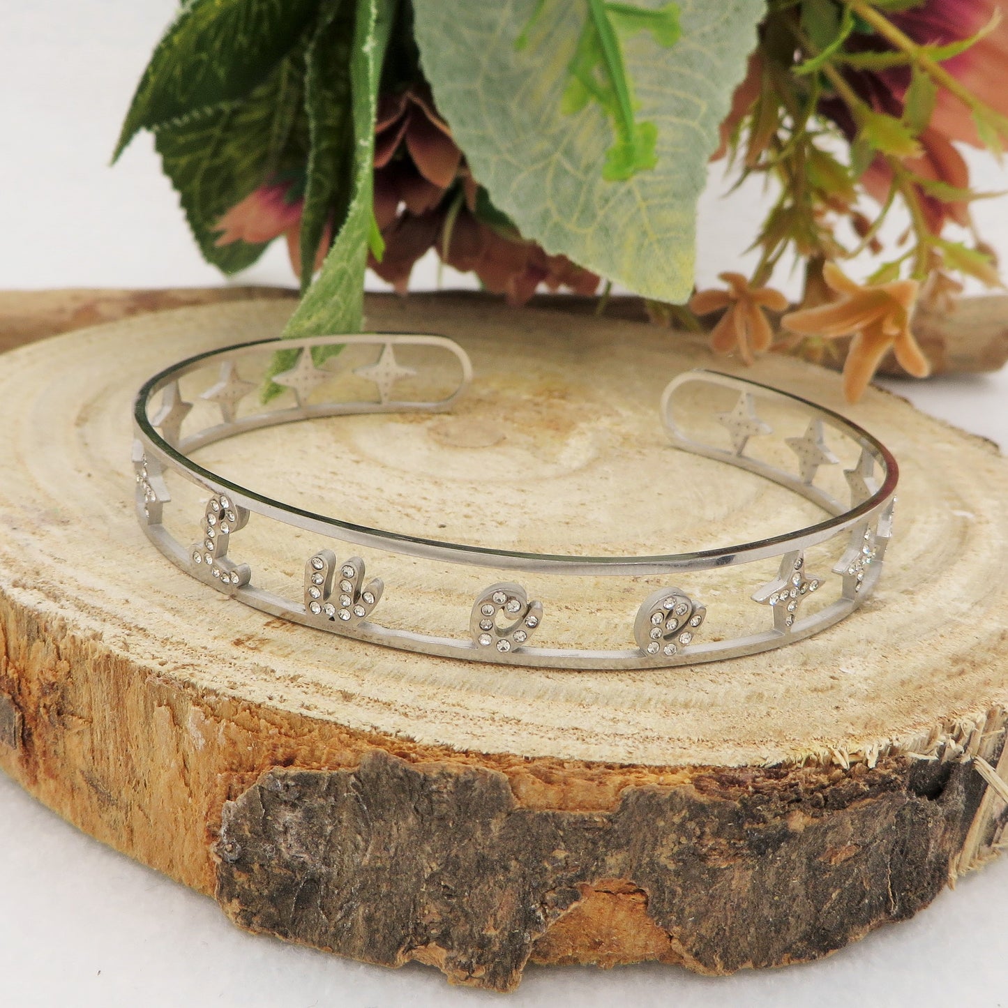 Bracciale BRILLIANT - NOME PERSONALIZZATO in Acciaio Inossidabile