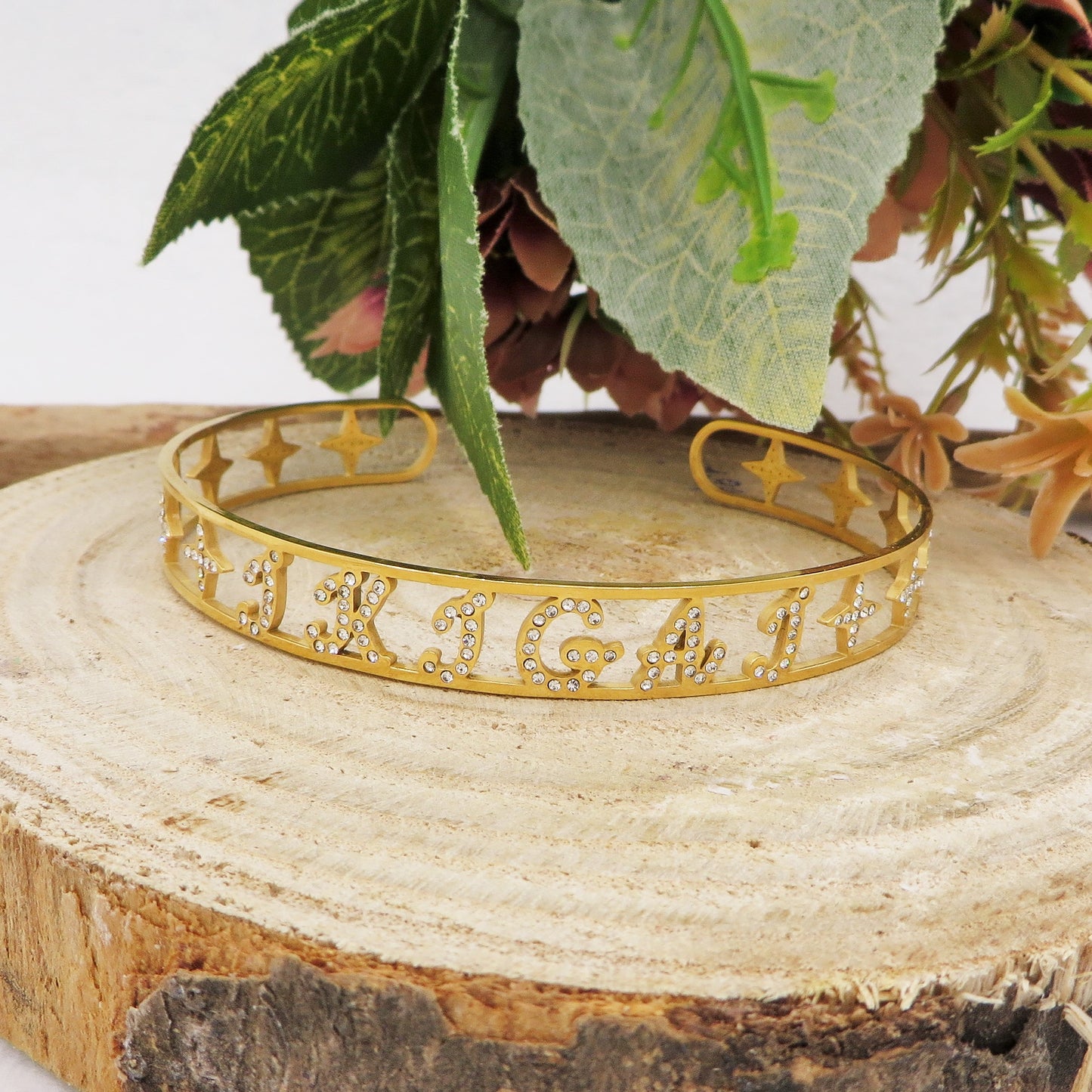 Bracciale BRILLIANT - NOME PERSONALIZZATO in Acciaio Inossidabile