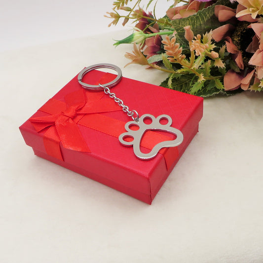 PORTACHIAVI " ZAMPA " - Portachiavi in acciaio inossidabile