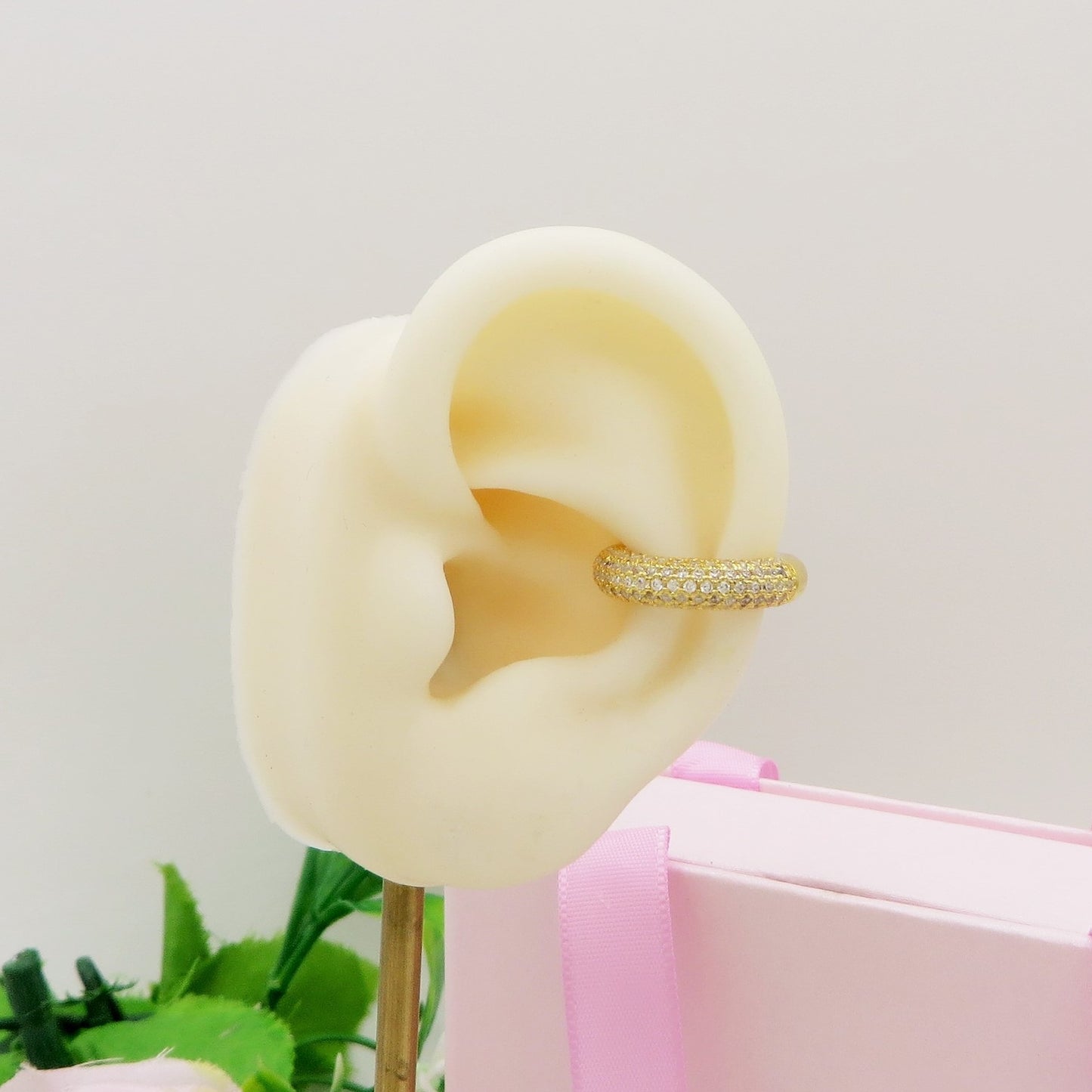 SERENITY Earcuff ZIRCONATO in ARGENTO 925 - Earcuff con cubic zirconia