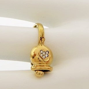 TINKERBELL COLOURS ~ ACCIAIO INOSSIDABILE ~ Anello con campanella Smaltata