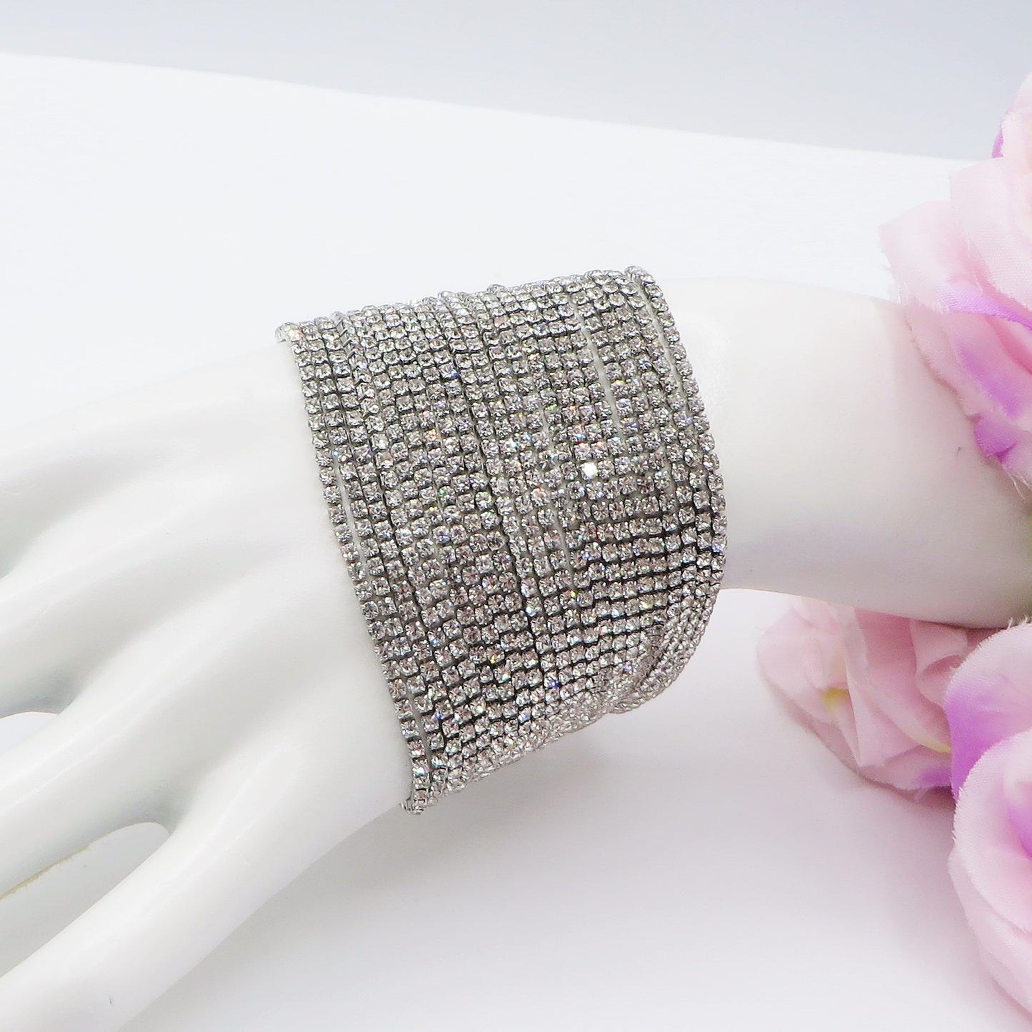 PRECIOUS - Bracciale Tennis 22 fili in Cubic Zirconia degrade'
