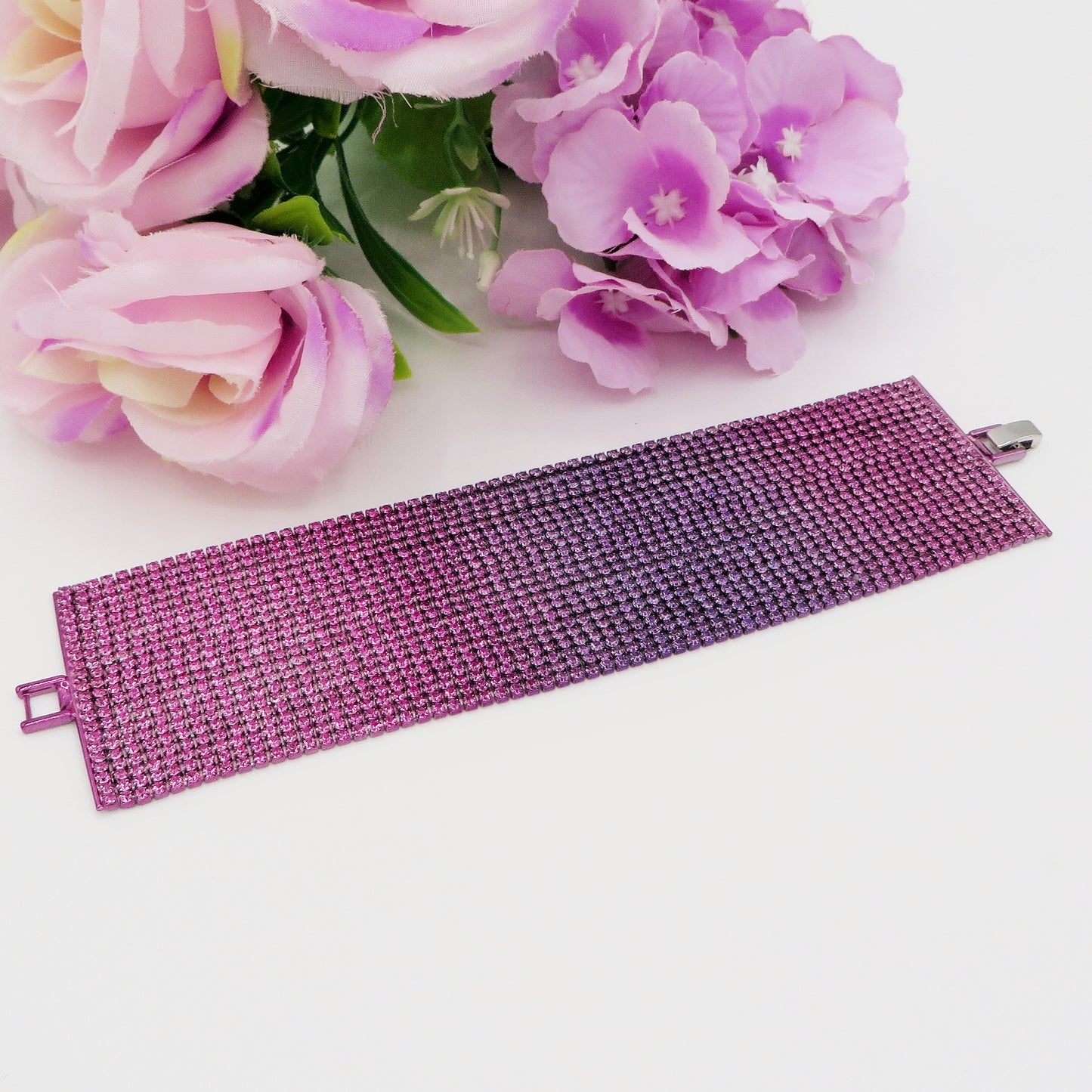 PRECIOUS - Bracciale Tennis 22 fili in Cubic Zirconia degrade'