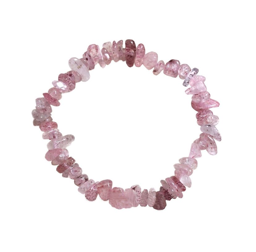 CHAKRA CHIPS ~ Bracciale in chips QUARZO ~ Nirvana Stones