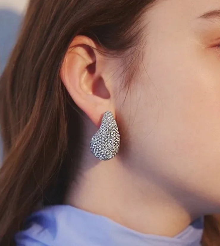 SELENE DROP - Orecchini a goccia con cubic zirconia