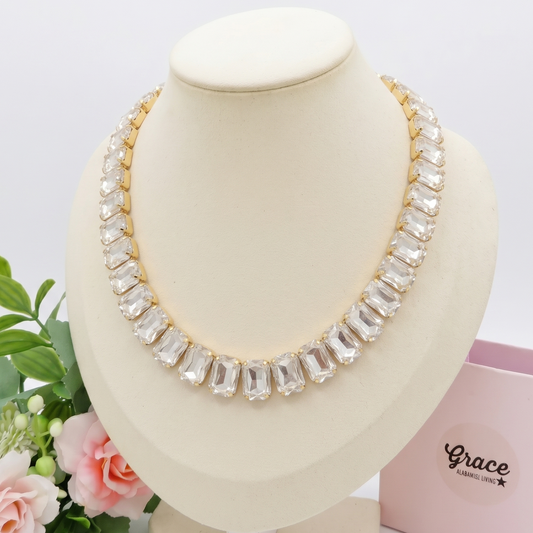 MARGOT classic - collier con pietre sfaccettate