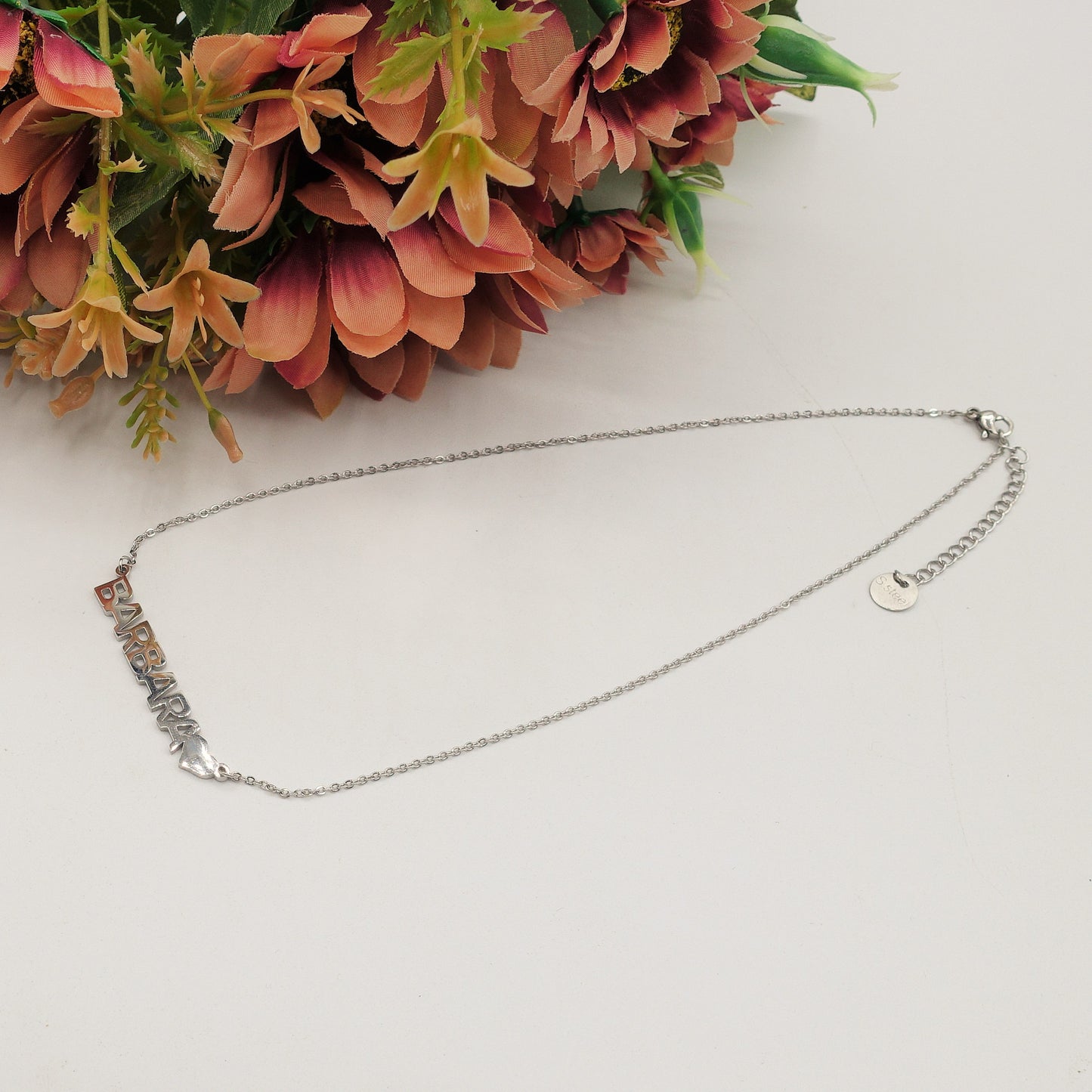 Collana "my name" HEART Acciaio inossidabile