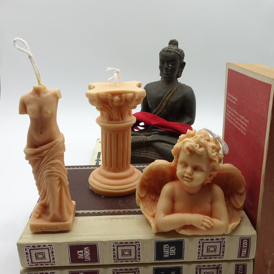 Set of 3 ~ Scented Soy Wax candles three pcs