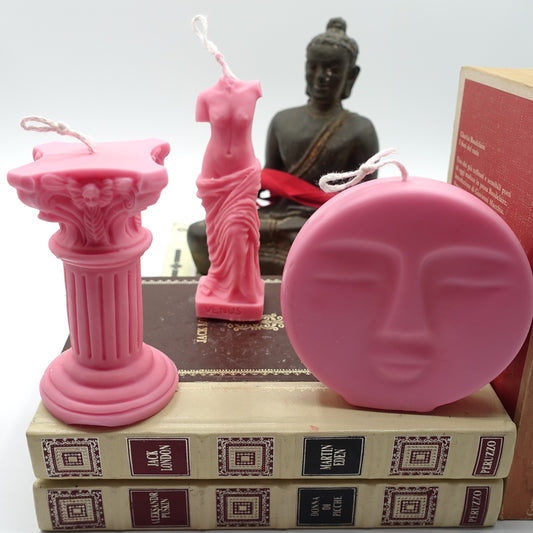 Set of 3 ~ Scented Soy Wax candles three pcs