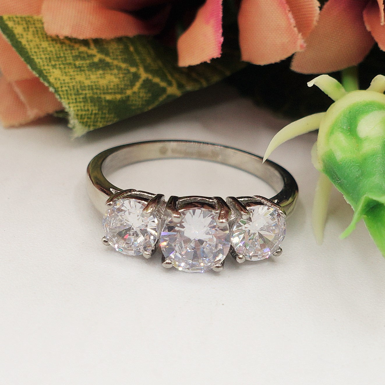 Anello Nozze Pauro Anello Donna PAURO In Acciaio Inossidabile Con Anello Nozze Pauro Anello Donna PAURO In Acciaio Inossidabile Con
