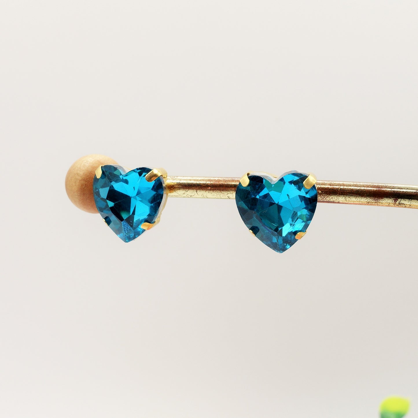 LUCE HEARTS Studs - Orecchini ACCIAIO INOSSIDABILE con pietre sfaccettate