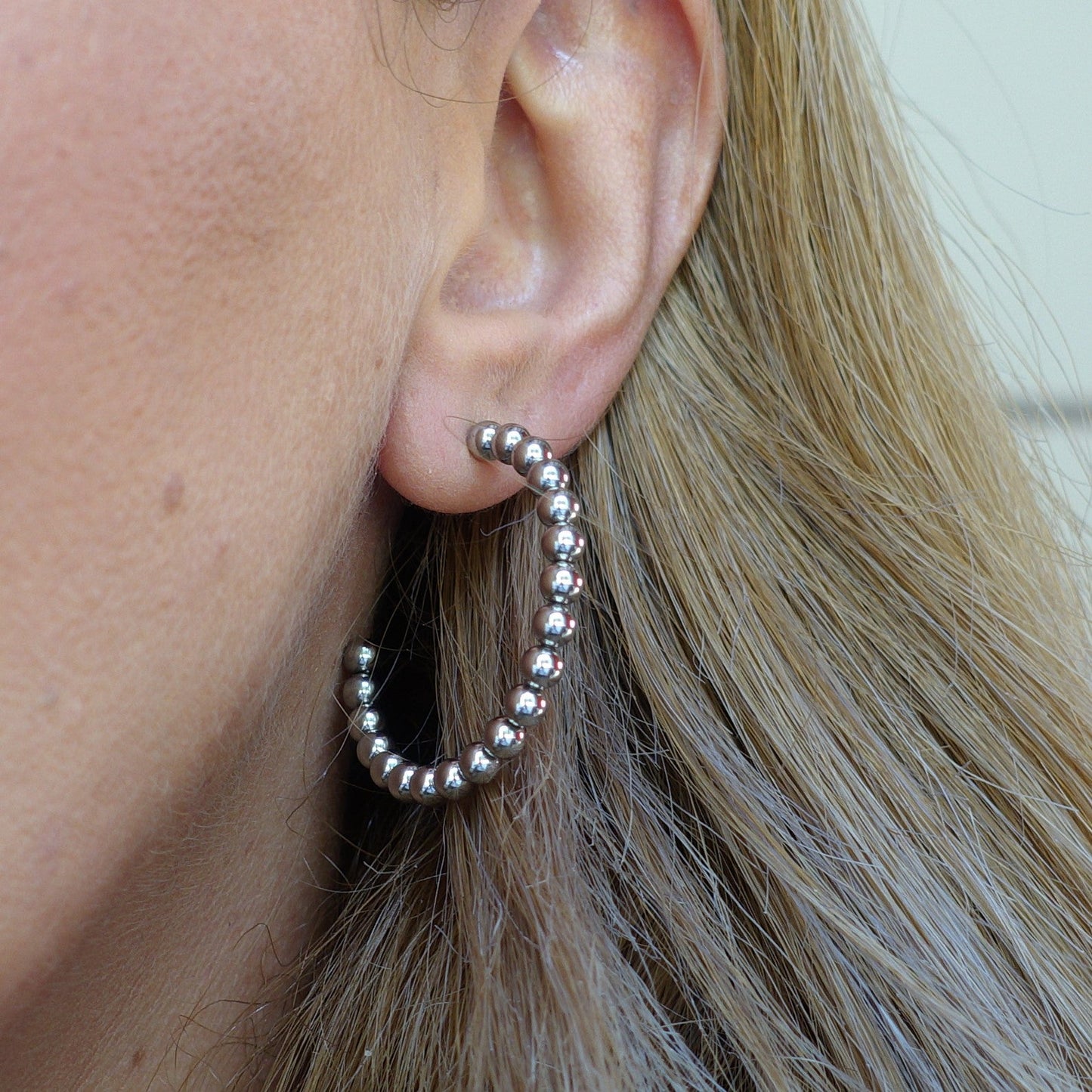 CORINNA - Big Hoops in acciaio inossidabile